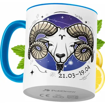 Hrnek Polidraw Hrnek Polidraw Zvěrokruhy keramika 330 ml