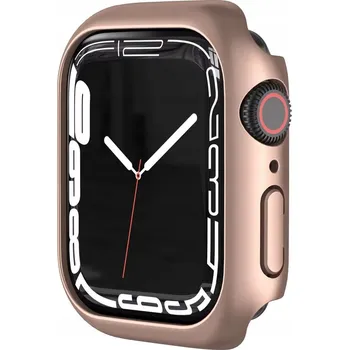 Chytré hodinky JP Watch case, Apple Watch 7 / 8 / 9, 45 mm, rose gold