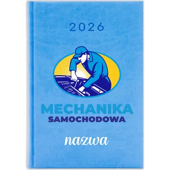 Kalendář Knižkový kalendář 2026 A5 FunnyCase modrý