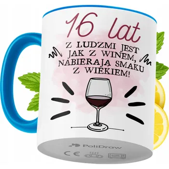 Hrnek Polidraw Hrnek Polidraw Narozeniny16 keramika 330 ml