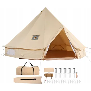 Stan SucceBuy Stan Pyramida 7x3,5M 12-místný TC bavlněný 50KG