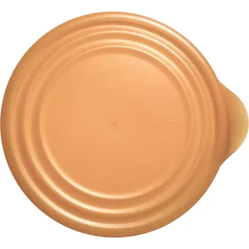 Dóza na potraviny Víko Elegance 600 ml, průsvitná oranžová - náhradní díl