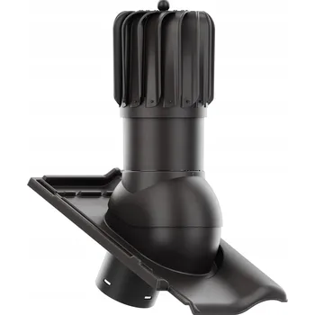 Komín BRAAS RUBÍN 9V prodloužený rotační Větrací komín , průměr 125 mm