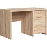 Black Red White KASPIAN psací stůl BIU1D1S/120 dub sonoma