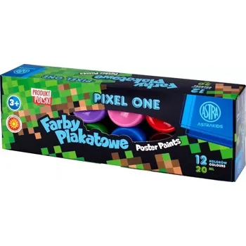 Vodová barva ASTRA Temperové barvy Pixel One 12x20ml