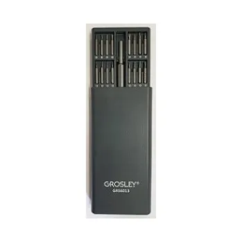 Šroubovák GROSLEY Sada precizních šroubováků 63 v 1