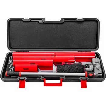 Malířská špachtle ŠPACHTLE NA HLADKÉ STĚNY SADA 25/40/60/80cm + TYČ + VÁLEČEK PRO FACHMAYER PC428