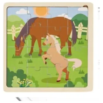 Hračka Playtive Puzzle Kůň