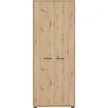 Black Red White Skříň SPACE OFFICE SZF2D/200 dub artisan