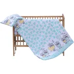 Povlečení do postýlky 2dílné Scarlett Kulíšek - zelená 100 x 135 cm