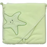 Froté ručník - Scarlett hvězda s kapucí - zelená