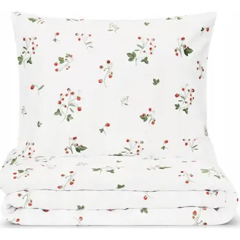 Povlečení Povlečení Jahody 220 x 200 cm + 50 x 60 cm (2 ks)