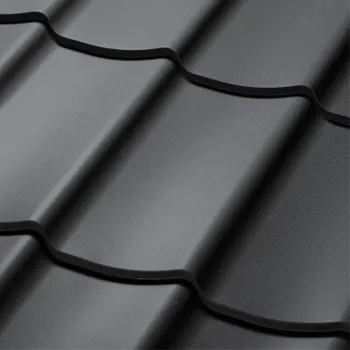 Střešní krytina SATJAM střešní krytina Trend Wave TopMat hrubozrnný RAL 7016 antracitově šedá