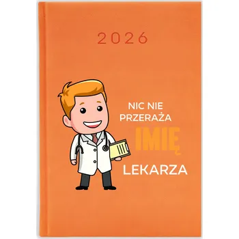 Kalendář Knižkový kalendář 2026 A5 FunnyCase modrý