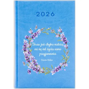 Kalendář Knižkový kalendář 2026 A5 FunnyCase modrý