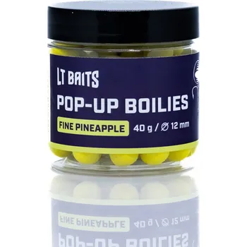 Boilies LT Baits FINE PINEAPPLE POP UP BOILIES 40G Průměr: 16mm