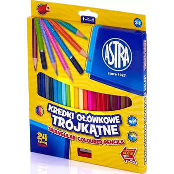 Výtvárné potřeby Astra 312110003 24 ks + struhadlo,