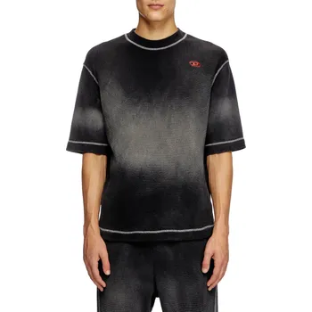 Pánské oblečení MIKINA DIESEL S-WAFYCOL SWEAT-SHIRT BLACK