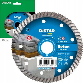 Řezný kotouč Diamantový kotouč na betonu 125 x 22.23 mm DISTAR
