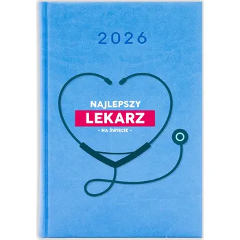 Kalendář Knižkový kalendář 2026 A5 FunnyCase modrý