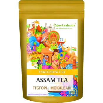 Horký nápoj Čajová zahrada India Assam FTGFOPI Mokalbari - černý čaj Varianta: černý čaj 500g
