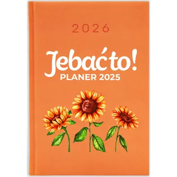 Kalendář Knižkový kalendář 2026 A5 FunnyCase modrý