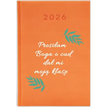 Kalendář Knižkový kalendář 2026 A5 FunnyCase modrý