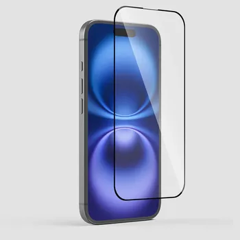VEASON 6D PRO Full Glue Easy-Install tvrzené sklo Apple iPhone 16 Plus (6,7")