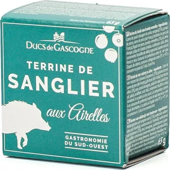 Ducs-de-Gascogne Kančí terina s brusinkami