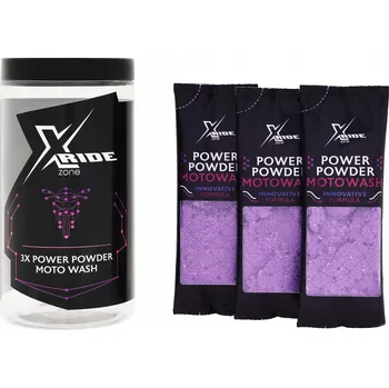 Motokosmetika Prášek na mytí motocyklů Power Powder Moto Wash Xzone RIDE, detailing
