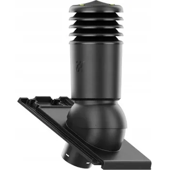 Vrták Větrací komín IZOLOVANÝ HiVent fi150 CREATON SIMPLA ANTRACIT /ČERNÝ