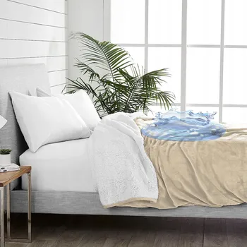 Prostěradlo Deka Bestcovers polyester 75 cm x 100 cm béžová