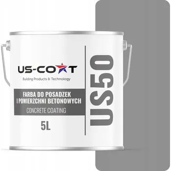 barva na beton BARVA NA BETONOVÉ PODLAHY ŠEDÁ RAL 7045 5L POLSKÝ VÝROBCE