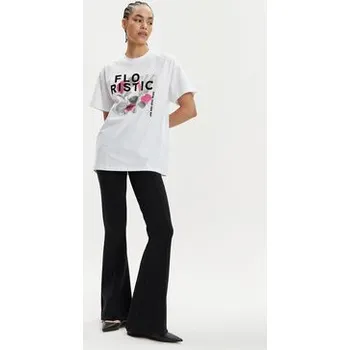 Dámské tričko ONLY T-Shirt Pixie 15316702 Bílá Regular Fit XS