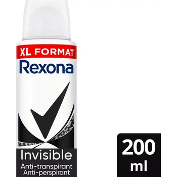 Rexona Antiperspirant sprej pro ženy Invisible Black & White 200 ml