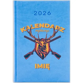 Kalendář Knižkový kalendář 2026 A5 FunnyCase modrý