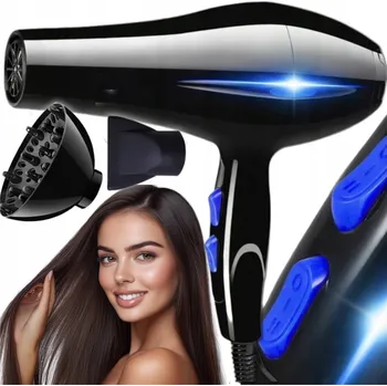 Péče o vlasy Fén na vlasy LAFE SWJ-002 2200W Ionizace Černý