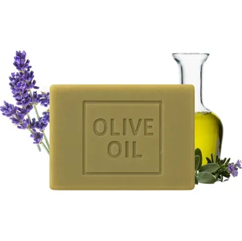 Mýdlo Přírodní mýdlo z olivového oleje s vůní levandule 100g
