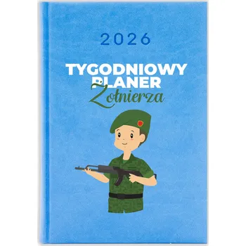 Kalendář Knižkový kalendář 2026 A5 FunnyCase modrý