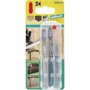 Příslušenství k pile Wolfcraft Wolfcraft sada pilových plátků pro začátečníky 2685000