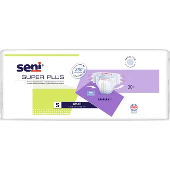 Seni Super Plus absorpční plenkové kalhotky s lepítky velikost S, 30 ks
