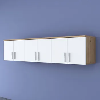 Nábytek Casarredo REVELO závěsná skříňka, ořech/bílá