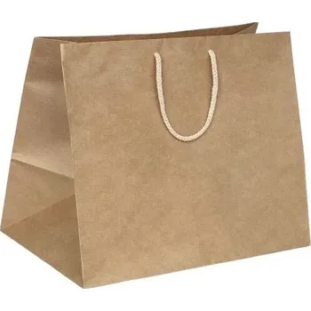 Papírová taška hnědá Siena 340x220x280 mm