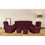 Falco Sedací souprava Simona 3+1+1+2T Malmo 63 vínová