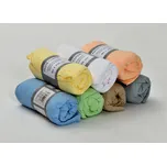 Prostěradlo froté Comfort 90x200cm žluté