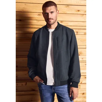 Pánská casual bunda Pánská bunda Street One 212681 s obsahem vlny Velikost: XXL