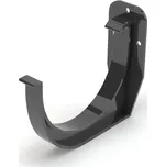 Bryza HÁK ŽLABOVÝ PVC 100mm, GRAFIT (RAL 7021)