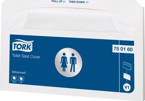 TORK Splachovatelné WC papírové podložky Vipseat Cover V1 - 250ks