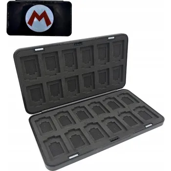 Herní konzole Balení etui na gry do Nintendo pro 24 her Mario