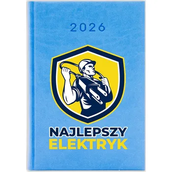 Kalendář Knižkový kalendář 2026 A5 FunnyCase modrý